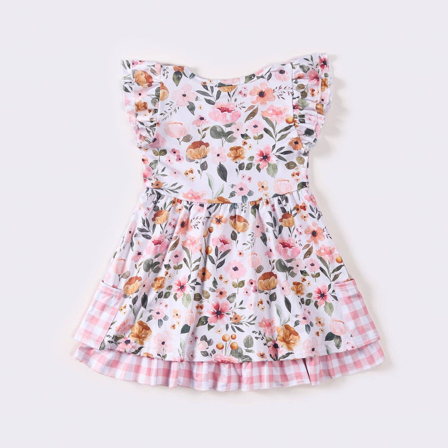 Wispy Blooms Girls Dress