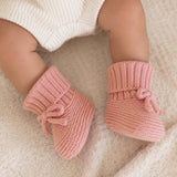 Knit Booties, Amour