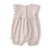 Organic Baby Girls’ Floral Ruffle Romper