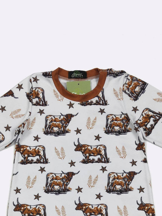 Steer Boy Romper