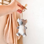 *NEW OPTIONS* Bitzy Pal Natural Rubber Pacifier & Plush