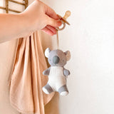 *NEW OPTIONS* Bitzy Pal Natural Rubber Pacifier & Plush