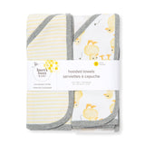 Little Ducks Organic Cotton Hooded Towels 2 Pack