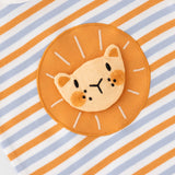 Organic Safari Lion & Explorer Baby Rompers