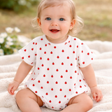 Ladybug / Organic Pointelle T-Shirt Bubble