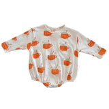 Pumpkin Mug / Organic Long Sleeve T-Shirt Bubble