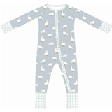 Little Silly Goose & Gingham Bamboo Sleeper