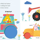 Soft To Touch Words Farm by Little Genius Books