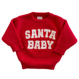 Knit Sweater, Santa Baby
