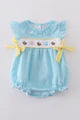 Mint Bunny Romper