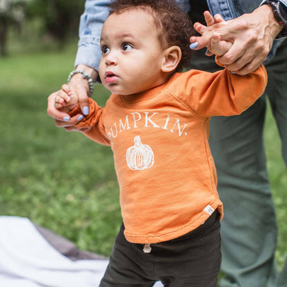 Pumpkin Baby & Toddler Organic Cotton Crewneck