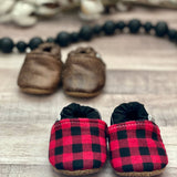 Red Buffalo with Black Heel