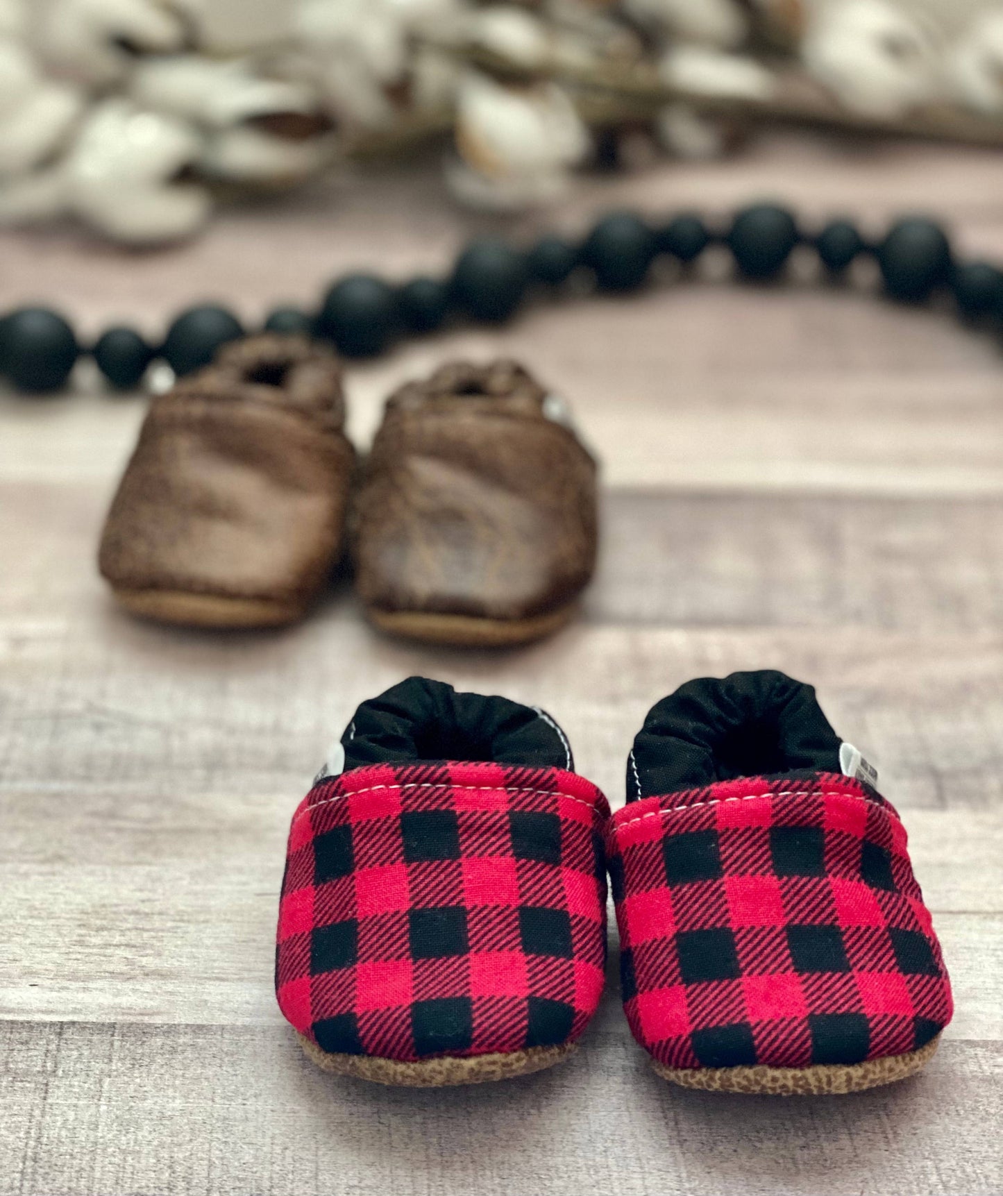 Red Buffalo with Black Heel