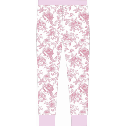 Rose Garden Adult Bamboo Jogger