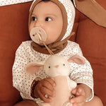 *NEW OPTIONS* Bitzy Pal Natural Rubber Pacifier & Plush