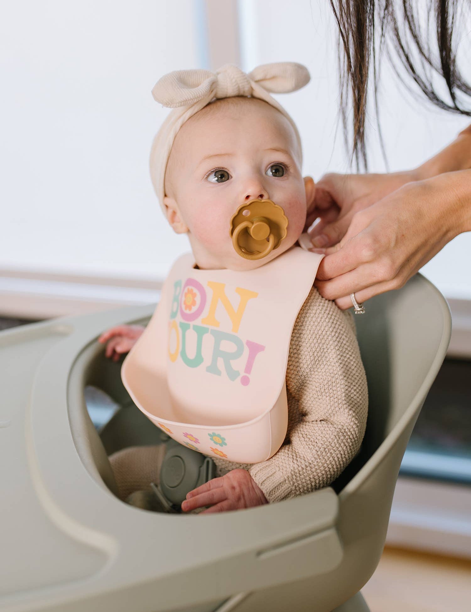 Silicone Bib Bonjour Bébé