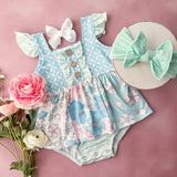 Summer Breeze Infant Girl Romper