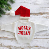 Knit Sweater, Holly Jolly