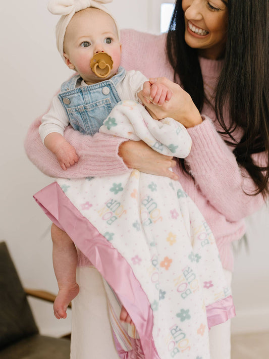 Reversible Baby Blanket Bonjour Bébé