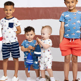 Kids Short Sleeve Crewneck Tee | Nantucket Pups