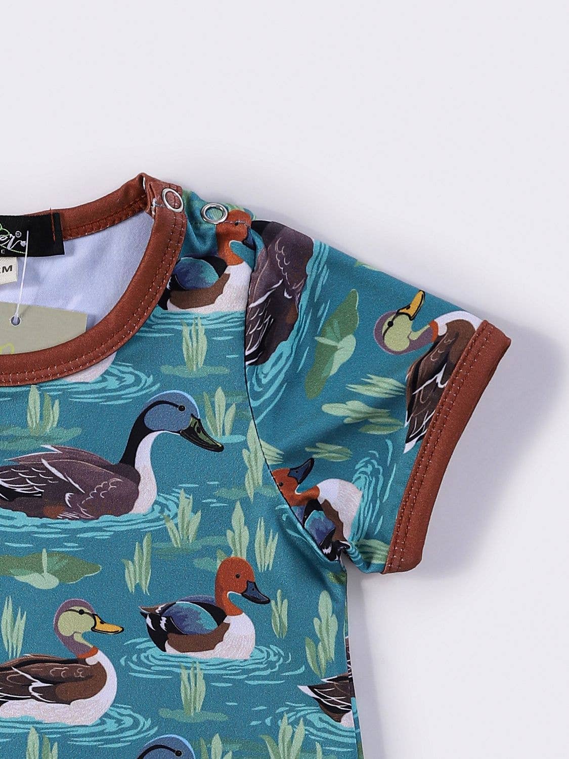 Blue Mallard Romper