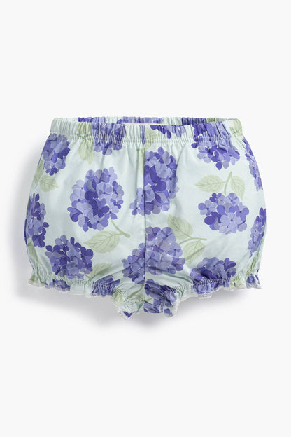 Flutter Sleeve Dress | Iris Purple Hydrangeas
