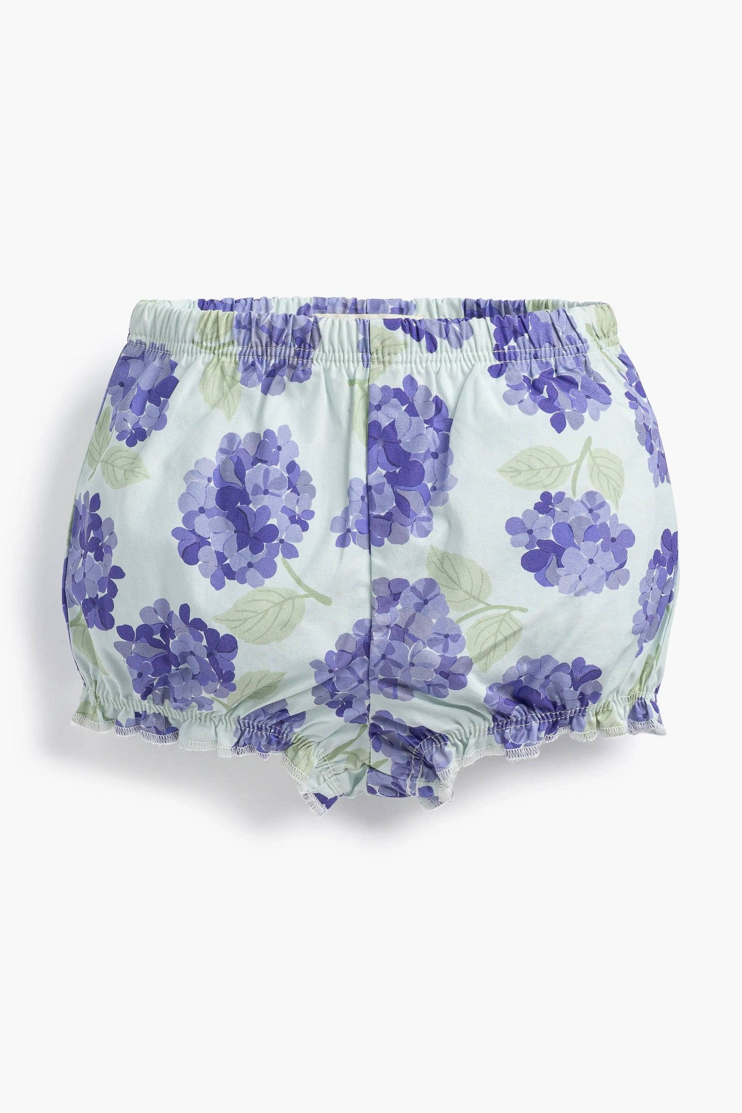 Flutter Sleeve Dress | Iris Purple Hydrangeas