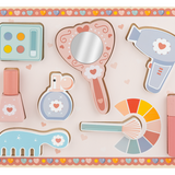 Wooden Makeup Puzzle Set (8 pc. set)