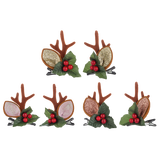 Tis the Season Hair Clips (One Set)