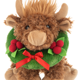 8" HOLLY HOOVES HIGHLAND COW