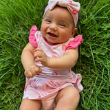 Strawberry Shortcake Bamboo Ruffle Twirl Dress & Romper