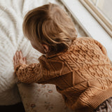 Cable Knit Cotton Pullover