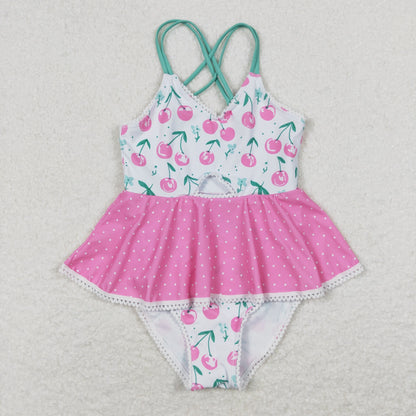 Cherry Frills Swimsuit