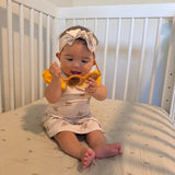 Sweet as Honey Bamboo Ruffle Twirl Dress & Romper
