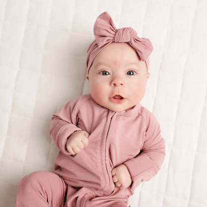 Bamboo Sleeper- Marvelous Mauve - Evvie Bean's Baby Boutique