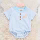 Picnic Hop Embroidered Cotton Bubble