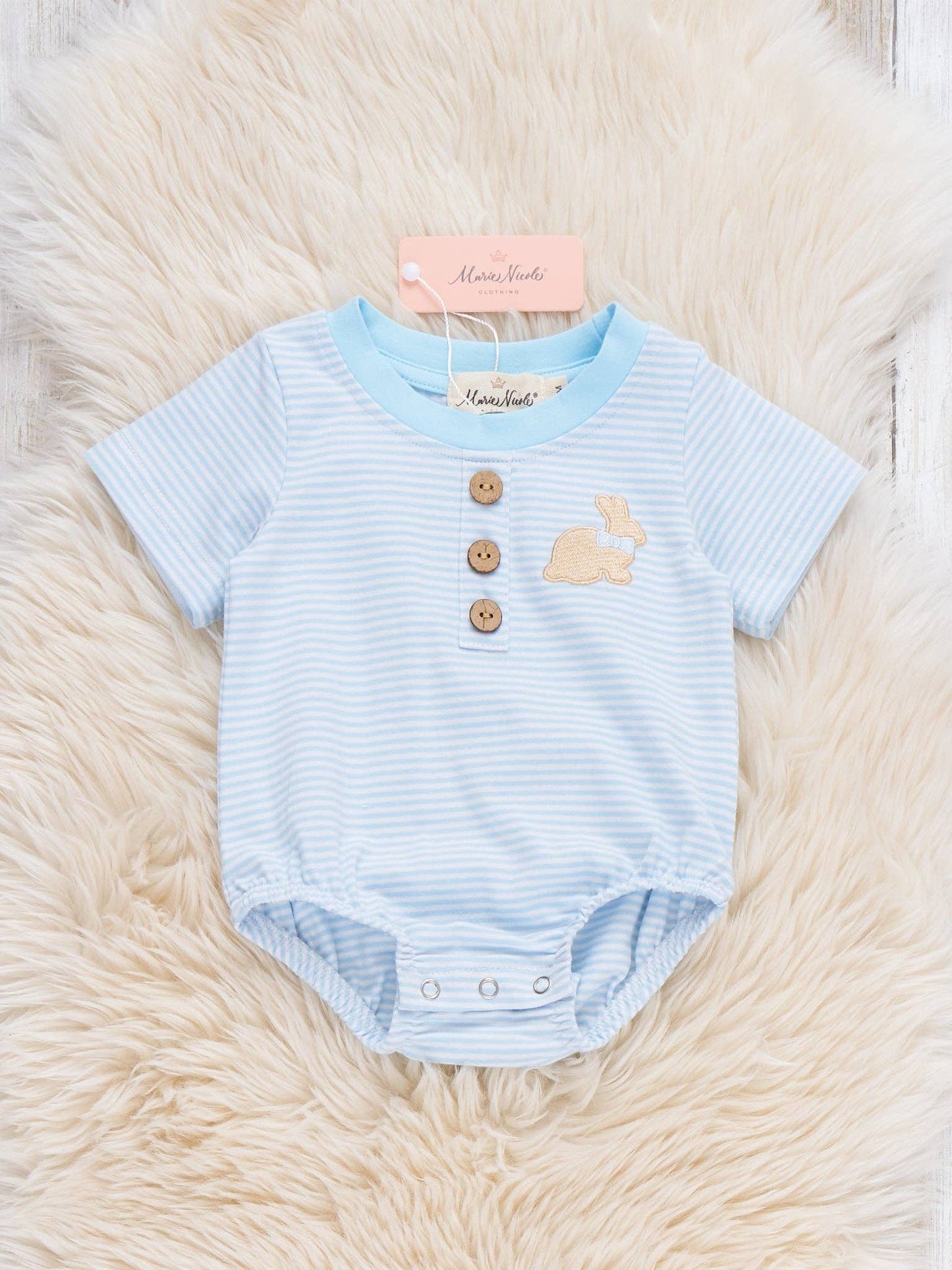 Picnic Hop Embroidered Cotton Bubble