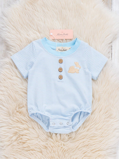 Picnic Hop Embroidered Cotton Bubble