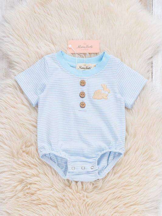 Picnic Hop Embroidered Cotton Bubble