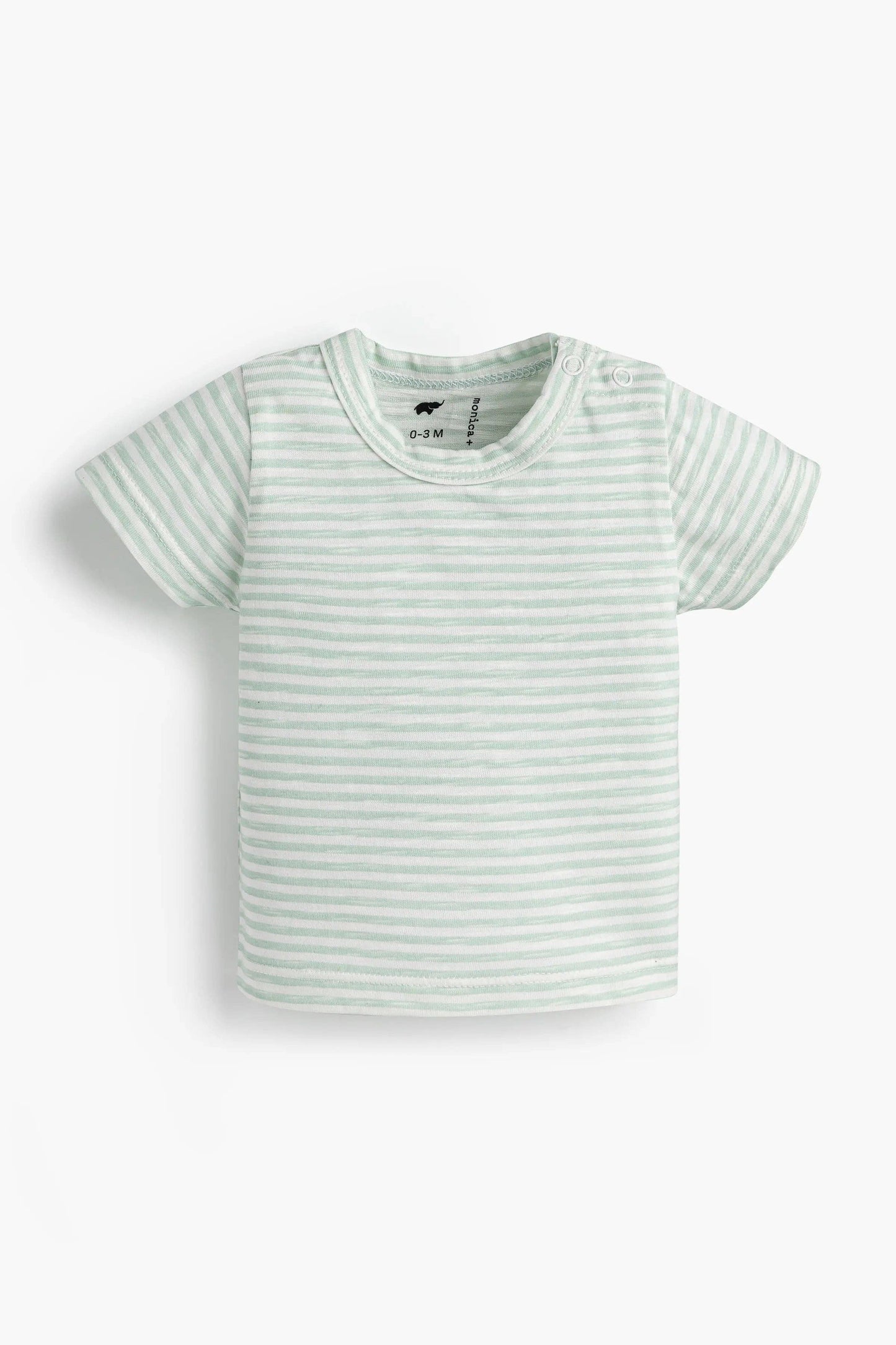 Henley Shortie Set & Bodysuit Green Cactus