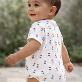 Popsicle / Organic Pointelle T-Shirt Bubble