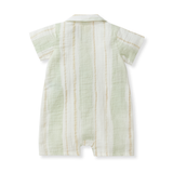 Pacific Stripe Baby Boy Romper