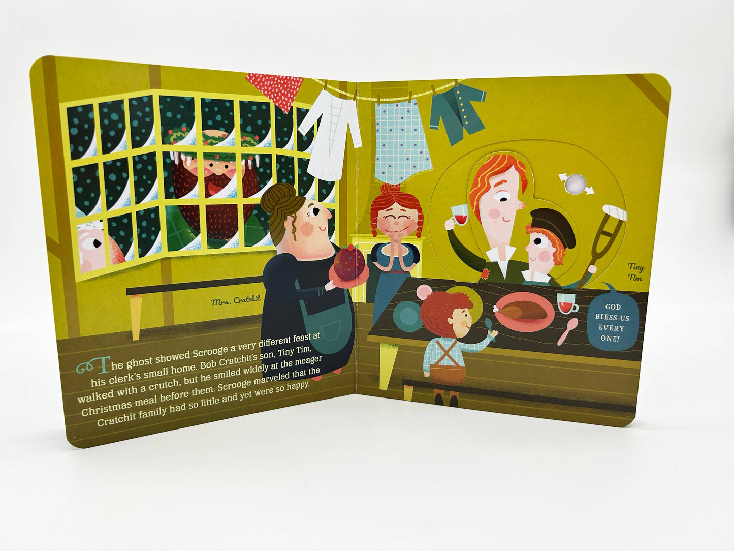 Lit for Little Hands: A Christmas Carol Board Book