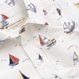 Kids Short Sleeve Oxford Shirt | Little Skippers