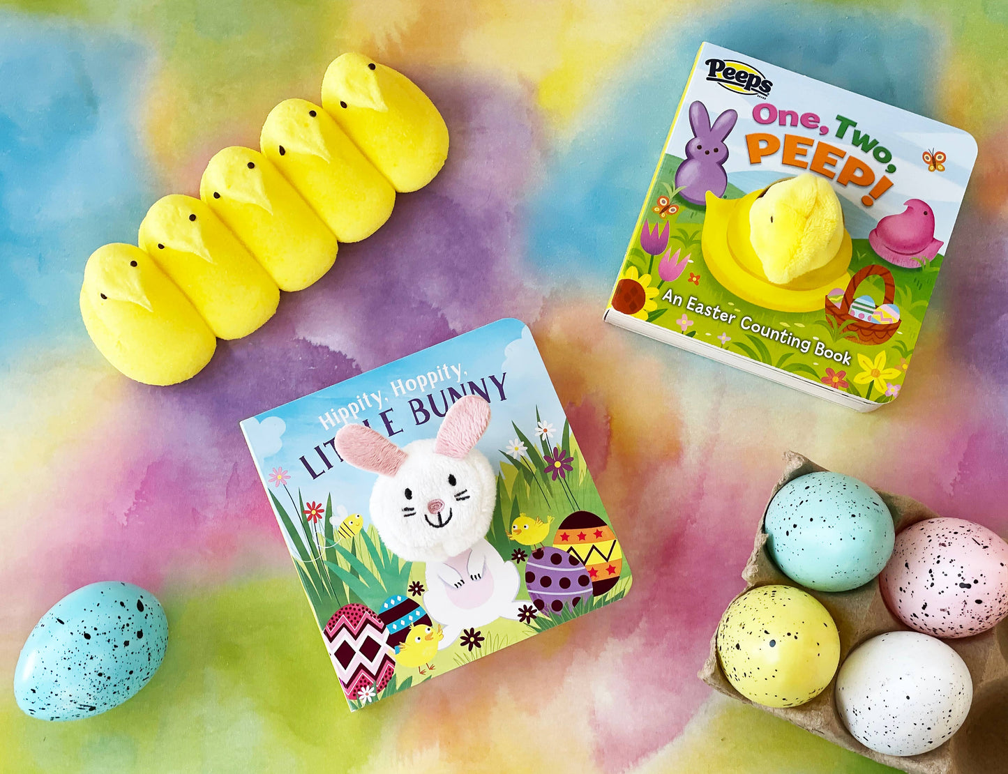 One, Two, PEEP! Easter Finger Puppet Board Book