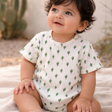 Cactus / Organic Pointelle T-Shirt Bubble
