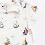 Baby Slub Shorty Romper | Little Skippers