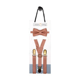 Bow Tie + Suspender Set  |Baby accessory, baby boy