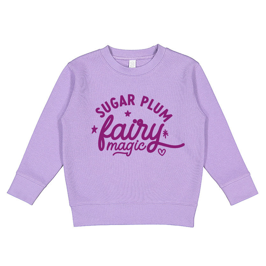 Sugar Plum Fairy | Girls Christmas Sweatshirt