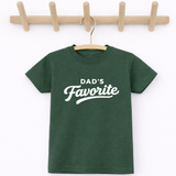 Dad's Favorite, Funny Father's Day Shirt for Kids